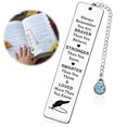thumbnail image 4 of Unatoiry Metal Bookmark Gift For Book Lovers Easy-to And Convenient Tassel Pendant Retro Book Clip Markers Stainless Steel 5Set, 4 of 6