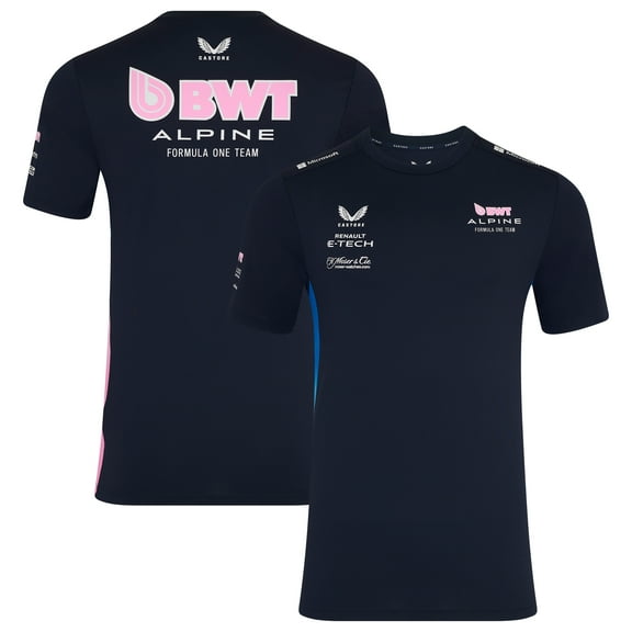 Men's Castore Navy Alpine 2025 Team Wear Set Up T-Shirt