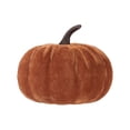 thumbnail image 2 of Faux Velvet Artificial Pumpkins Assorted Sizes, Fall Harvest Farmhouse Decor for Halloween Thanksgiving Table Centerpiece, 2 of 9
