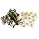 thumbnail image 1 of 45 Uds. Soporte de Correa de Cadena para Anteojos de Lectura Extremos de de Goma Negro 20mm, 1 of 9