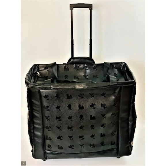 JCLA MSHDL-BL Mystere De-Luxe Shopper, Black