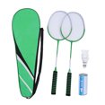 thumbnail image 2 of Professional Badminton Racket Set Lightweight Alloy with Advanced Shock Absorbing System for Adult Beginners, 2 of 7