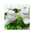 thumbnail image 6 of Newborn Baby Girls Kids Princess Bowknot Lace Ruffle Frilly Ankle Socks Bowknot, 6 of 11