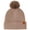 Khaki(Womens Hats), variant on GUACER Beanies for Women Winter Ultra Soft Pom Pom Thermal Fleece Cozy Knit Snow Ski Hats for Casual Outdoor