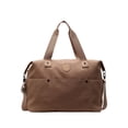 thumbnail image 2 of Canvas Duffel Bag for Women, Large Capacity Travel Weekender with Crossbody Strap, Casual Gym Tote for Yoga, Overnight Carryall, Weekend Getaway, Daily Outing, Adjustable Handbag, 2 of 6