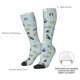 thumbnail image 4 of Fotbe Cartoon Doodle Puppy Calcetas Divertidas Estampadas para Hombre y Mujer, Calcetas de Algodón hasta la Rodilla para Caminar, Correr, Enfermería y Embarazo, 4 of 6
