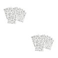 thumbnail image 3 of Maoww 9piece Elegant And Easy-to- Black Transparent Sticker For Bathroom Container Suitable For Various 2Set, 3 of 6