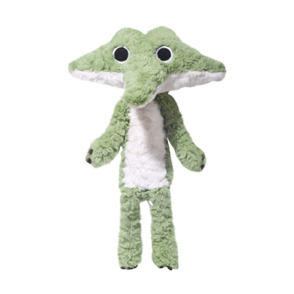 Plush Green Alligator Stuffed Animal Toy, Soft Cuddly Crocodile Doll for Kids, Cute Cartoon Animal Plushie, Perfect Birthday Gift for Boys and Girls,Huggable Comfort Toy