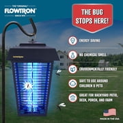 Flowtron 1.5 Acre Outdoor 1.5 Acres Hanging Mosquitoes Light Bulb, Black