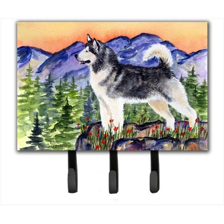 

Alaskan Malamute Leash Holder Or Key Hook