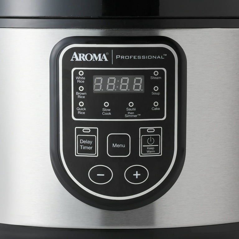 Aroma ARC-988SB Digital Rice Cooker (16-Cup)