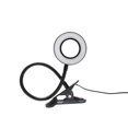 thumbnail image 3 of Lámpara de mesa LED, lámpara de mesa con protección para los ojos, se puede sujetar, lámpara de mesa para manicura, lámpara de mesa con atenuación de color, lámpara de mesa con tubo de temperatura, lámpara de mesa con concha negra ER, 3 of 5