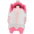 thumbnail image 3 of Under Armour Womens Glyde RM Softball Cleats WHITE | PINK SZ 10, 3 of 8