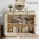 thumbnail image 3 of 35.4 en aparador con puerta de cristal, gabinete Buffet, 3 of 7
