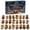 A, variant on 24 Days of Highland Cow Magic Christmas Advent Calendar 2026, 24Pcs Mini Highland Cow Figurines Countdown Box, Collectible Gift for Cow Lovers & Table Decor