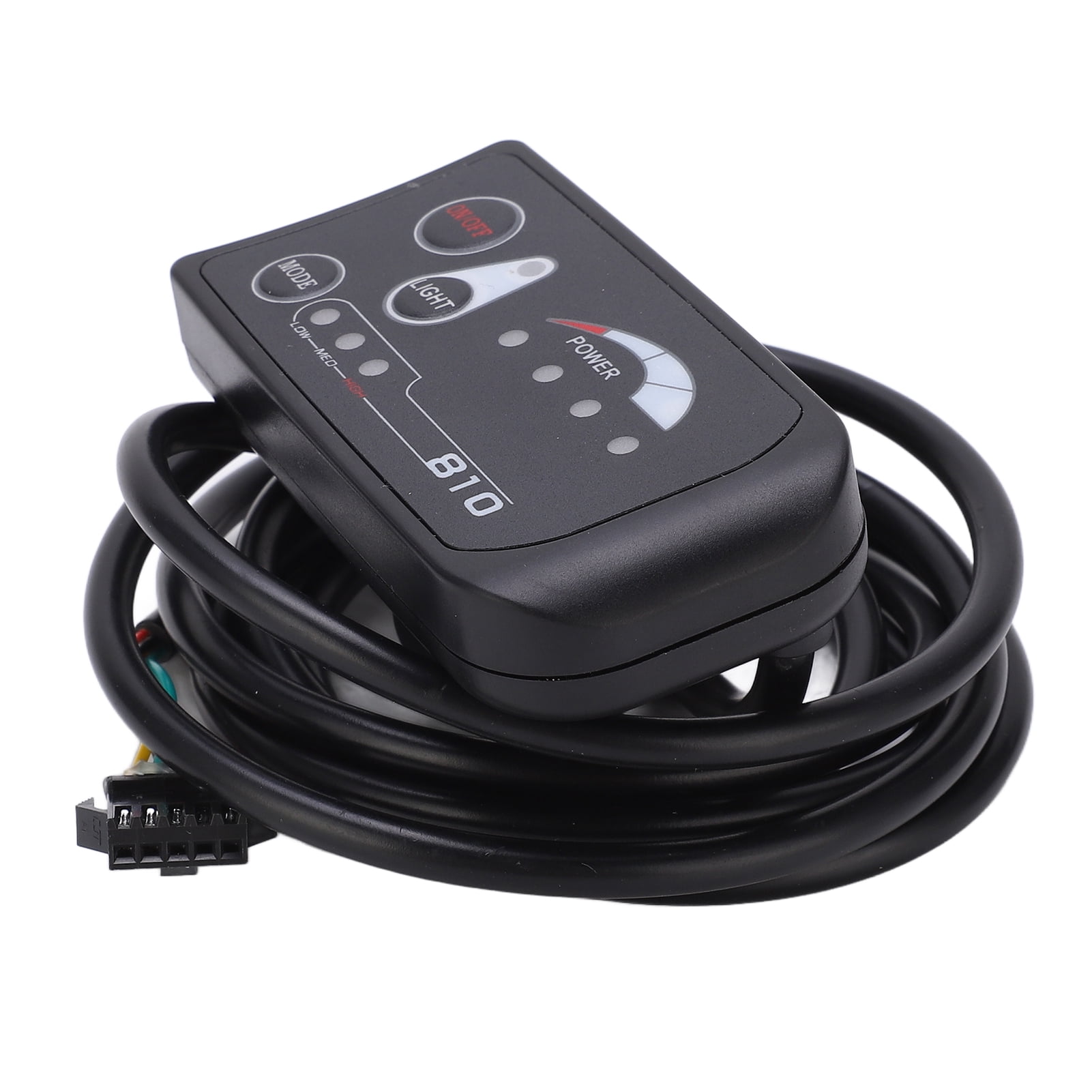 Panneau LED Pour Vélo électrique 36V/48V - Étanche, Connecteur 5 Broches, Câble 190 Mm - Compatible Contrôleur JN Et Moteur Pasion