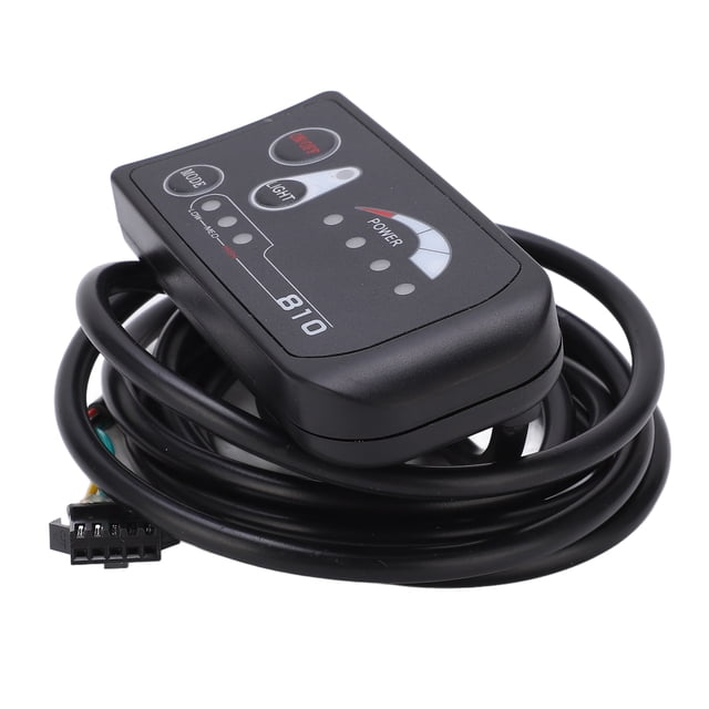 Electric Bike LED Display Panel, Electric Bicycle LED Display Meter Internal Circuit for Pasion Electric Bike Motor for 22.2mm Handlebars