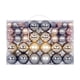 thumbnail image 3 of 100x adornos de Bolas de Navidad Macarena Colgantes Bolas Hierro Gris Oro, 3 of 8