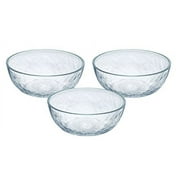 Toyo Sasaki Glass Medium Bowl Approximately 17 x 6.5cm Glassue Bowl 17 Made in Japan Dishwasher Safe P-54322-JAN 3 pieces