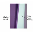 thumbnail image 2 of Gorgeous Home Linen Purple 1 Panel Solid Lined Backing Window Curtain Drape Rod Pocket Matte 35"Wide x 84"Long, 2 of 6