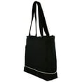 thumbnail image 2 of Ensign Peak by Ensign Peak Women's 600 Denier Polyester Zipper Shoulder Tote, Black, 2 of 4