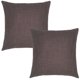 thumbnail image 1 of Paquete de 2 fundas de almohada decorativas de otoño, fundas de almohada de chenilla suave con textura sólida para sofá, dormitorio, sala de estar, 1 of 5