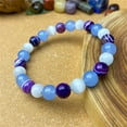 thumbnail image 4 of Healing Gemstone Bracelet for Women & Men, Handmade Natural Stretch Bracelet for Chakra Healing, Energy Balance and Stress Relief, Unisex Yoga Meditation Jewelry Gift, 4 of 5