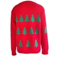 thumbnail image 3 of Ugly Christmas Sweater for Women Funny Holiday Xmas Tree Crew Neck Long Sleeve Cable Knit Pullover Sweater Alsol Lamesa, 3 of 5