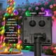 thumbnail image 3 of Guirnalda Solar de Luces ANGMLN 200 LED Multicolor Impermeable, 3 of 6