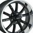 thumbnail image 2 of RIDLER 650 20X8.5 5X120.65 0ET 83.82CB MATTE BLACK/POLISHED LIP, 2 of 3