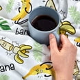 thumbnail image 5 of Yibo Funny Banana Throw Blanket Banana Print Gift for Kids Soft Warm Lightweight Plush Fruit Quilt for Bed Sofa Couch Car Room Decoration for Child, 5 of 9