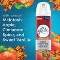 thumbnail image 5 of Glade Aerosol Spray, Air Freshener for Home, Apple Cinnamon Scent, Fragrance Infused with Essential Oils, Invigorating and Refreshing, with 100% Natural Propellent, 8 oz, 5 of 13