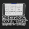 thumbnail image 3 of Stainless Steel Thread Insert Set, 8 Sizes Sleeve Kit for Various Materials, Connection Strengthening, With Box, Stainless, M6-M8, 110pcs, 3 of 7