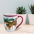 thumbnail image 5 of Current Holiday Horses Ceramic Mug - 22oz Large Winter Christmas Mug, Microwave Safe, Hand Wash, Holiday Dishware, Festive, 5 of 5