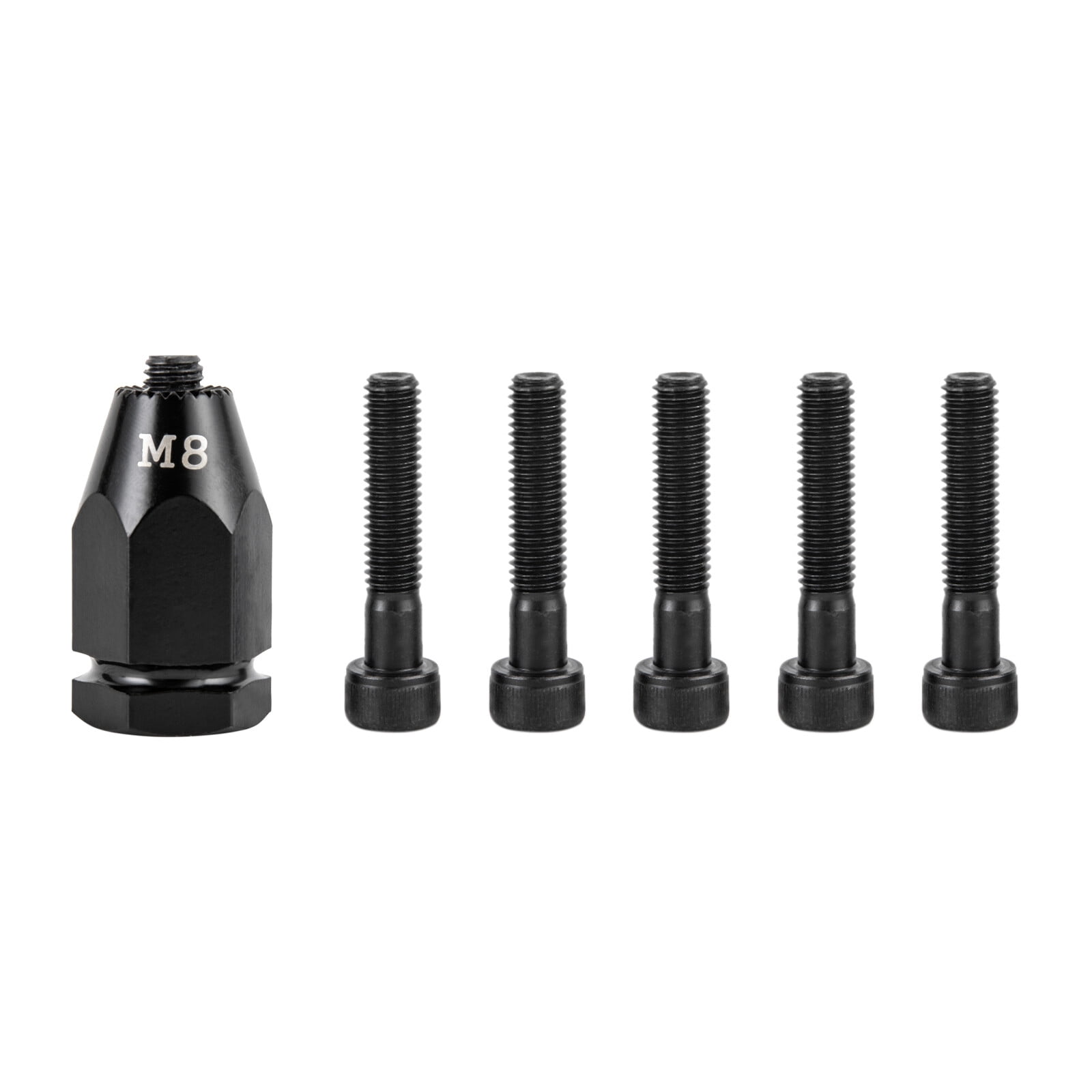 1/4" Pneumatic Rivet Nut Gun Rivnut Setting Gun M5, M6, M8, M10 Gun Heads
