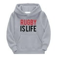 thumbnail image 2 of LUOGENLI Boys Hoodies Size 14-16 Zipper Football Fans Sports Gift Teen Sweatshirt Vintage Rugby Player Sports Retro Kids Girls Boys Rugby Pullover Hoodie Boys Hoodies Zip Up 3-4 Years, 2 of 3
