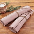 thumbnail image 5 of Ksopiavobs Cotton Linen Napkins Bulk 17"x17" Stonewashed Cloth Dinner Napkins Rustic Thick Table Napkins for Fall Thanksgiving Christmas Party Wedding Decoration (Set of 4, Dusty Pink), 5 of 5