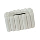thumbnail image 5 of Dispensador de pañuelos faciales elegante para restaurantes, tocadores y oficinas. blanco, 5 of 9