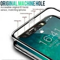thumbnail image 5 of 3 Pieces Full Coverage Tempered Glass For Iphone 11 12 13 Pro Max (iPhone11), 5 of 5
