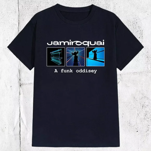 Acid Jazz Space Cowboy Music Fan Retro Funk Graphic Design Tee Unisex T-Shirt G11775, up to size 5XL