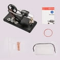 thumbnail image 2 of Hot Air Stirling Engine Electricity Generator Motor Model with LED Light Dollar Flywheel Design Science Experiment with Beech Base DIY Education Toy for Teacher Adults Kids School Office Dec, 2 of 7