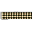 thumbnail image 2 of Quatrefoil Fabric by the Yard, Digital Repetition of Medieval Motif, Decorative Upholstery Fabric for Sofas and Home Accents, 1 Yard, Charcoal Grey Multicolor by Ambesonne, 2 of 4