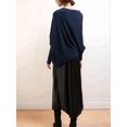 thumbnail image 3 of Women'S Fall Sweaters 2025 Casual Long Batwing Sleeve Loose Off Shoulder Knit Pullovers Jumper Tops  One size, 3 of 7