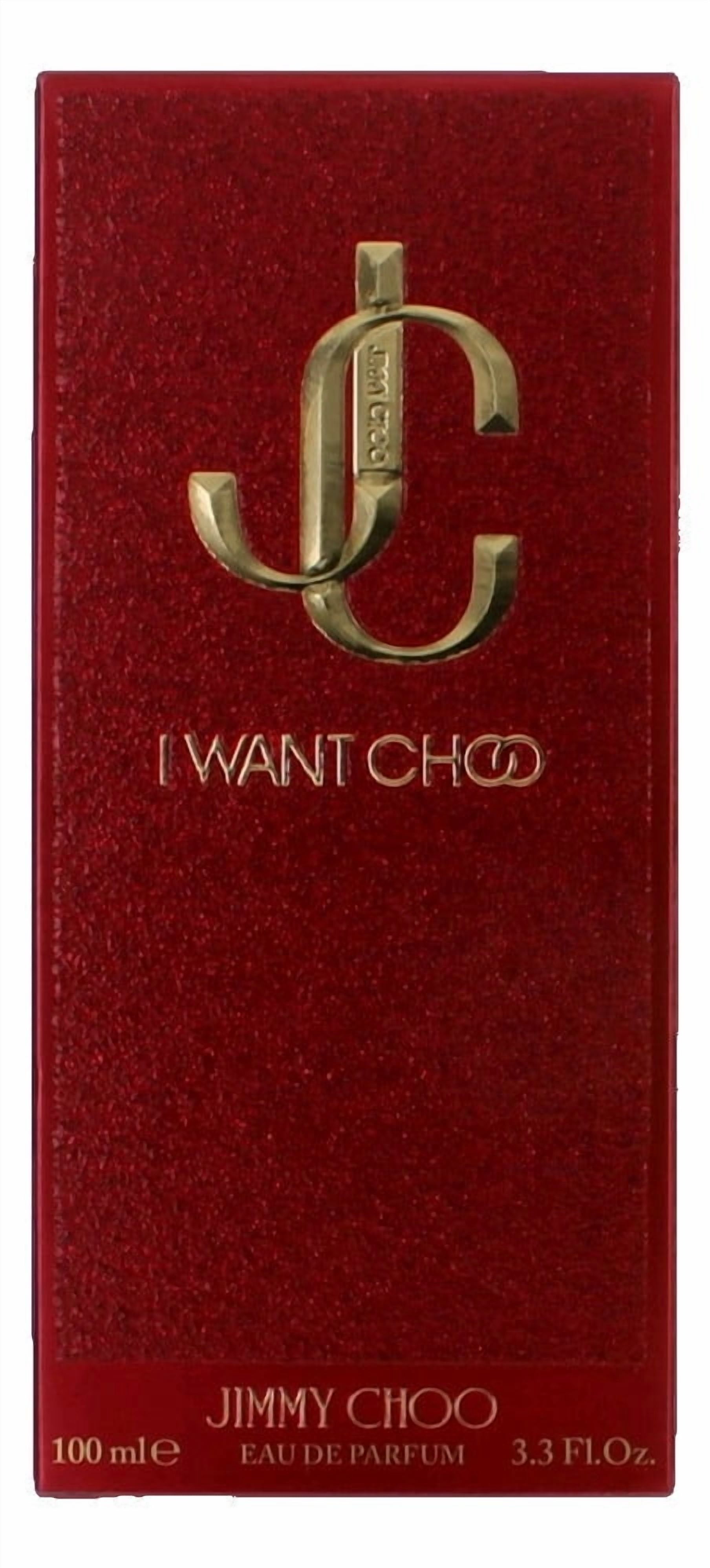 Jimmy Choo Ladies I Want Choo Eau de Parfum Spray, Perfume for Women, 100 ml/3.3 fl oz