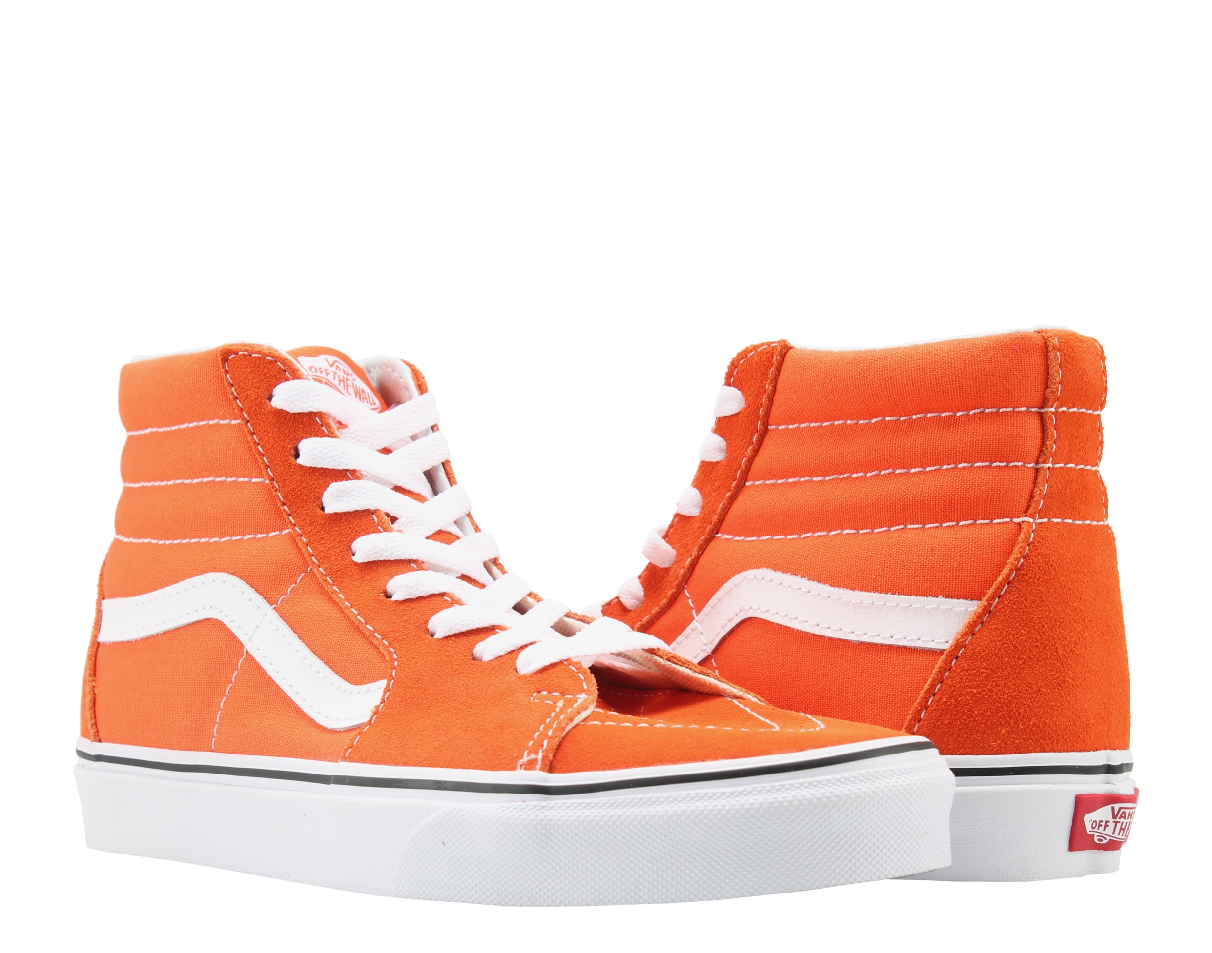 vans old skool unisex sneakers in orange