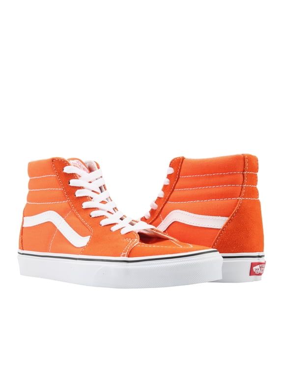 Sk8-Hi Flame/True White Classic Hi Top Unisex Sneakers