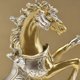 thumbnail image 4 of Modelo Caballo Creativo Resina Nórdico para Sala Estar (dorado), 4 of 7