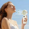 thumbnail image 5 of USB Rechargeable Handheld Mini Fan Portable Folding Desk Personal Ventilator For Outdoor Travel Beach Camping Car, 5 of 6