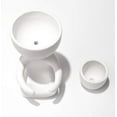 thumbnail image 4 of Humanoid Ceramic Flower Pot Creative Craft Ornament Succulent Pot Flower Arrangement Vase Birthday Gift (White), 4 of 5