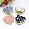 thumbnail image 2 of 4PCS Compact Mirror Retro Floral Double-side Mini Makeup Mirror Pocket Mirror, 2 of 5